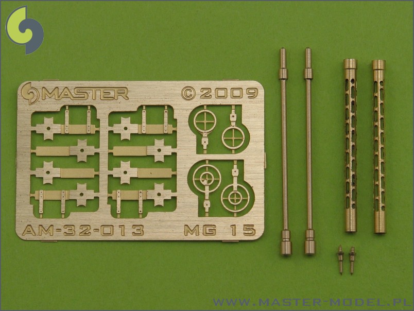 1/32 二战德国战斗机(MG-15)金属炮管