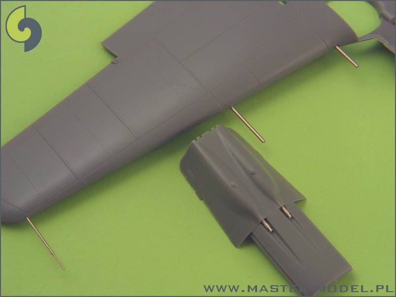 1/48 Fw190A-7~A-8 福克武尔夫战斗机(MG-131, MG-151)金属炮管与空速管