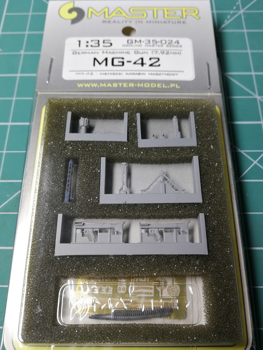 1/35 二战德国 MG42 7.92mm 重机枪树脂改造件