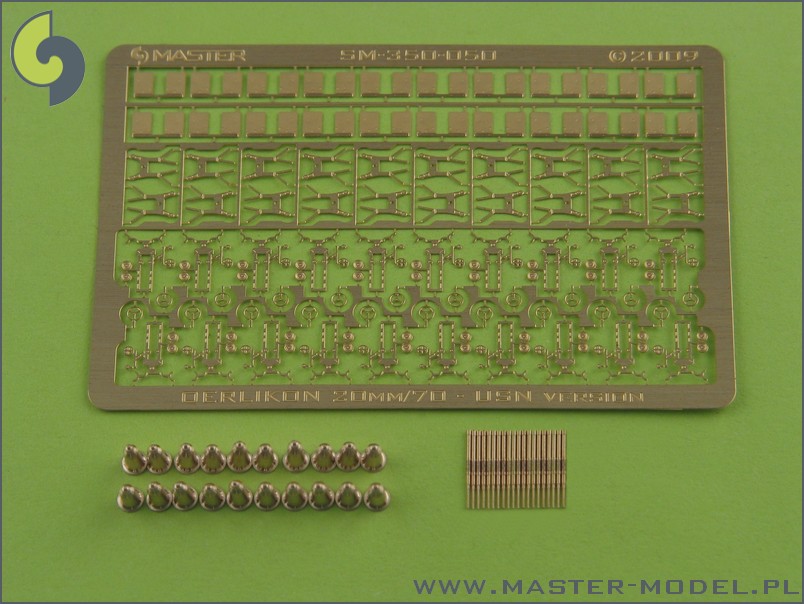 1/350 二战美国 20mm 厄利孔机炮