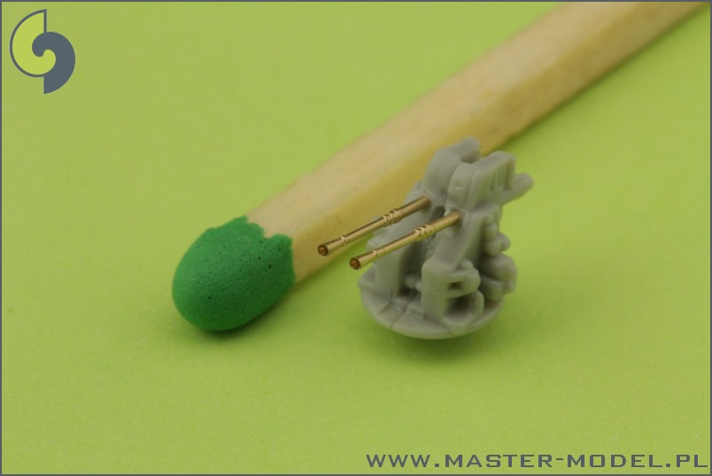 1/350 二战意大利 37mm L/54 布雷达高射炮金属炮管