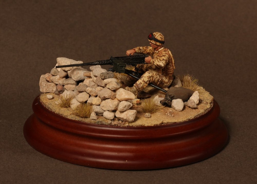 1/35 现代英国机枪手与50口径机枪