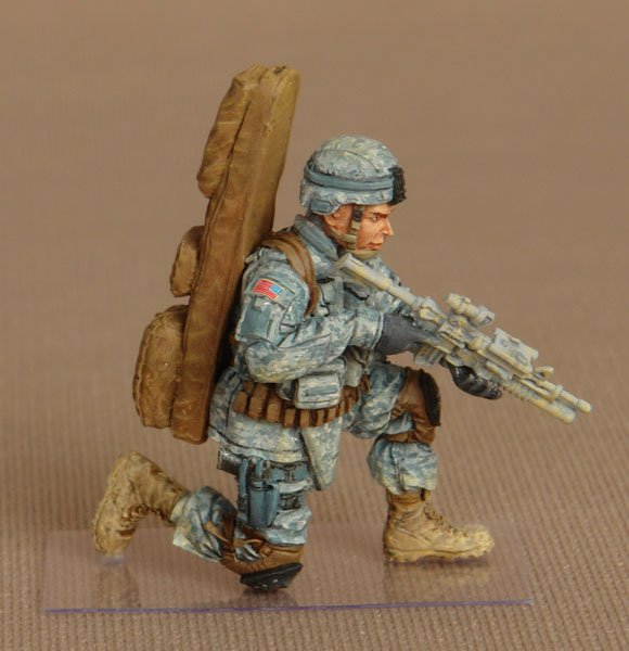 1/35 现代美国陆军第82空降师狙击手(2) 1/35 现代美国陆军第82空降师狙击手(2)