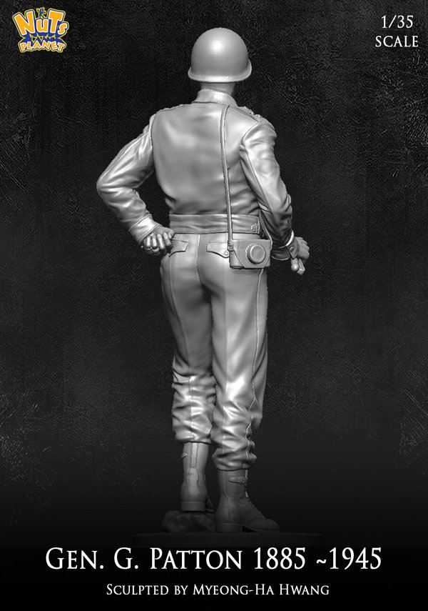 1/35 二战美国巴顿将军