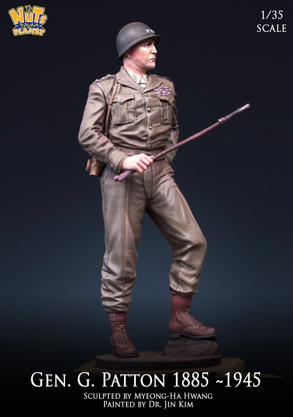 1/35 二战美国巴顿将军