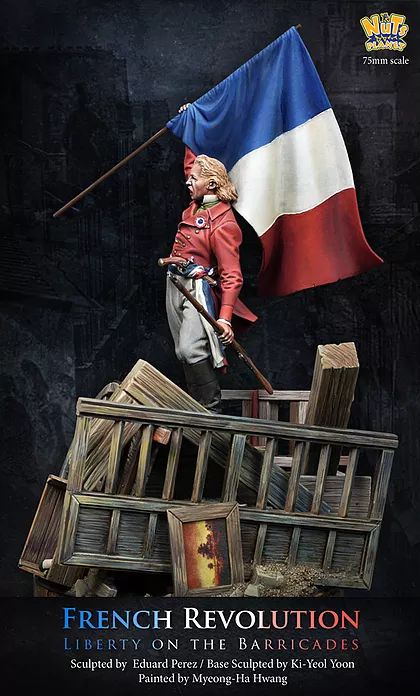 1/24 法国大革命"路障上的自由" - 点击图像关闭
