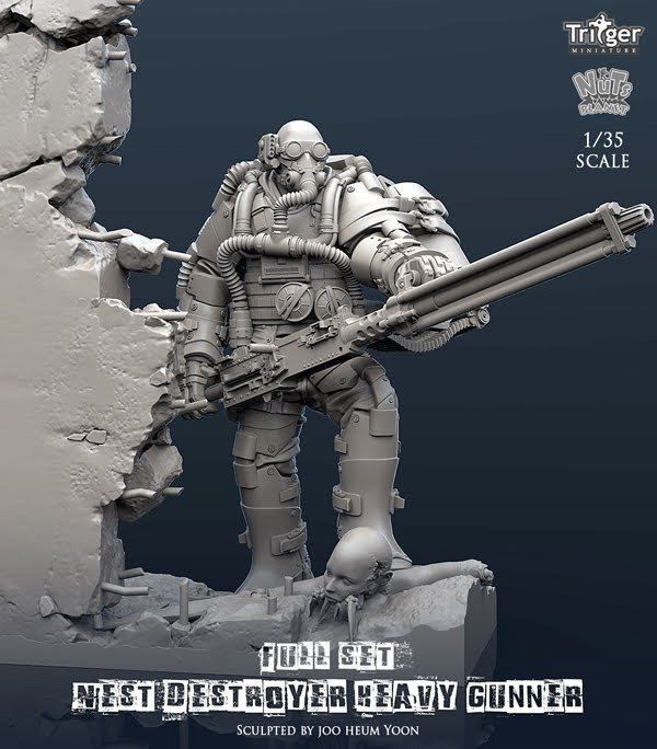 1/35 灭巢重武器炮手(1)(附底座) - 点击图像关闭