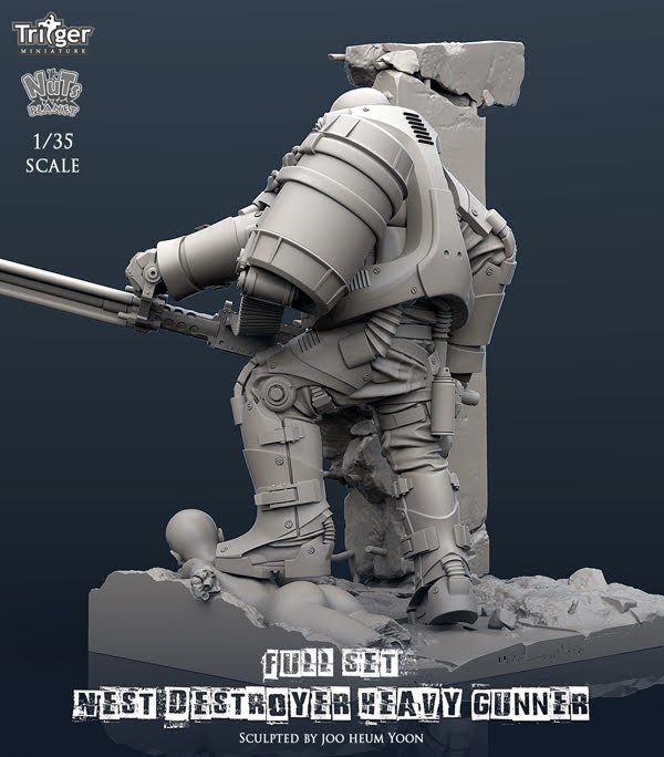 1/35 灭巢重武器炮手(1)(附底座) - 点击图像关闭