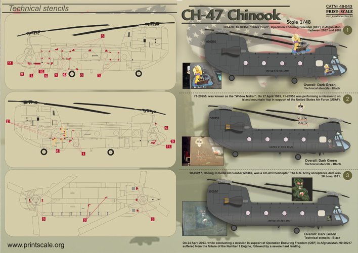 1/48 CH-47 支奴干中型运输直升机(1)