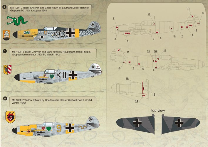 1/48 Bf109F-2 梅塞施米特战斗机(2) - 点击图像关闭