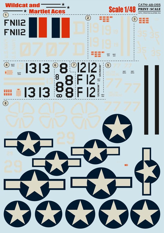 1/48 野猫/岩燕战斗机"王牌机师"