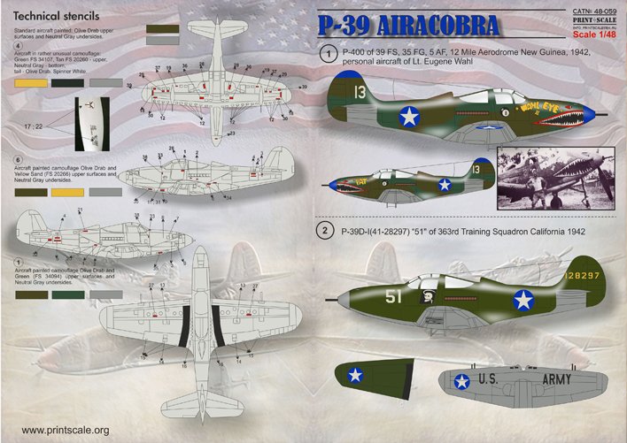 1/48 P-39 空蛇战斗机