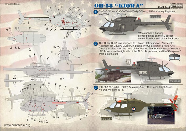 1/48 OH-58 基奥瓦侦察直升机(2) - 点击图像关闭