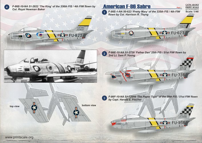 1/48 F-86 佩刀战斗机"米格杀手"(1)