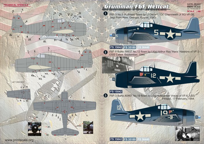 1/48 F6F 地狱猫战斗机 - 点击图像关闭