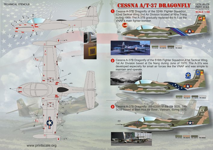 1/48 A-37 蜻蜓攻击机 - 点击图像关闭
