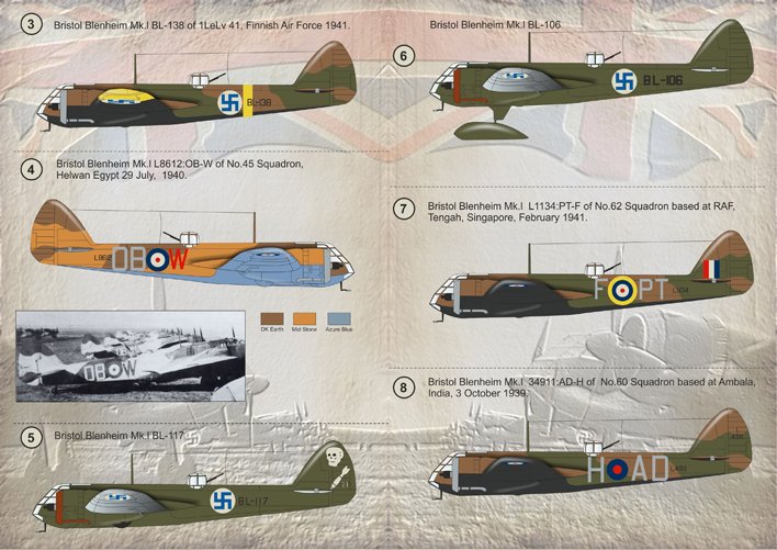 1/48 布里斯托尔布伦海姆轰炸机Mk.I型 - 点击图像关闭