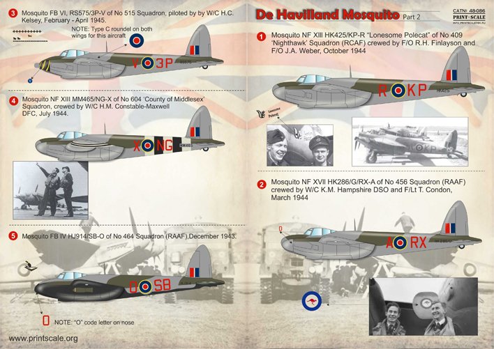 1/48 德哈维兰蚊式重型战斗机(2) - 点击图像关闭