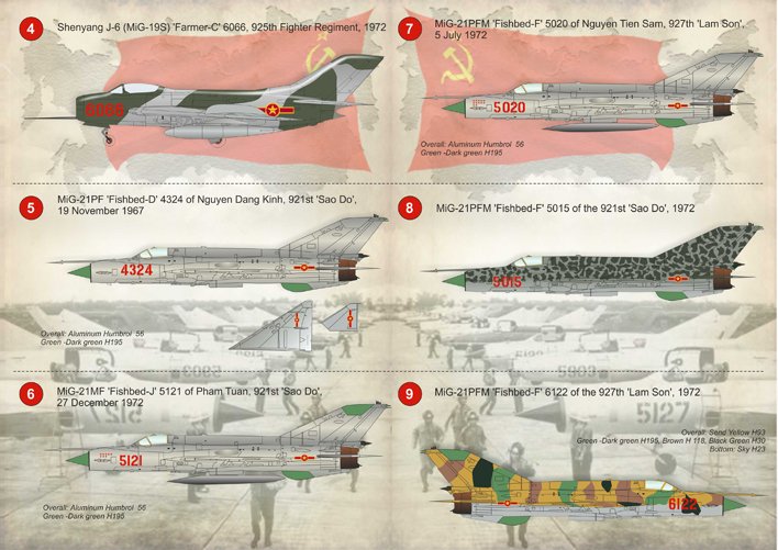 1/48 米格战斗机"越南战争"(1) - 点击图像关闭