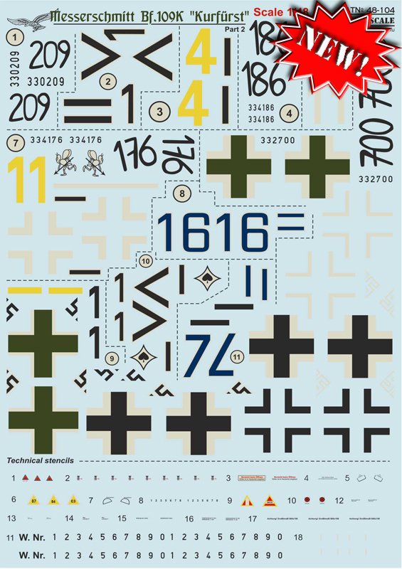 1/48 Bf109K 梅塞施密特战斗机(2) 1/48 Bf109K 梅塞施密特战斗机(2)