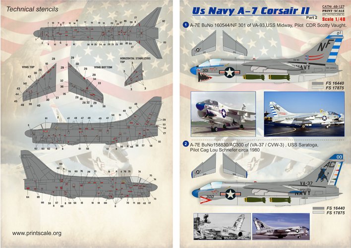 1/48 A-7 海盗II攻击机(2) - 点击图像关闭