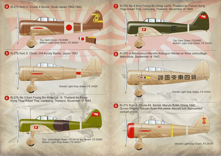 1/72 Ki-27 中岛九七式战斗机