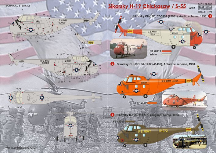 1/72 H-19 契卡索人直升机#2 - 点击图像关闭