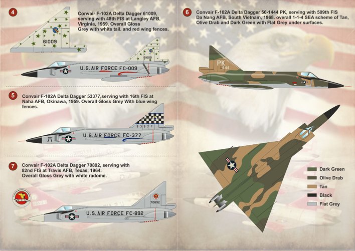 1/72 F-102 三角剑战斗机(2) - 点击图像关闭