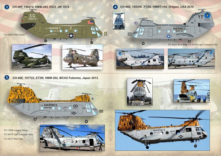 1/72 CH-46D/E/F 波音重型运输直升机"美国陆战队" - 点击图像关闭