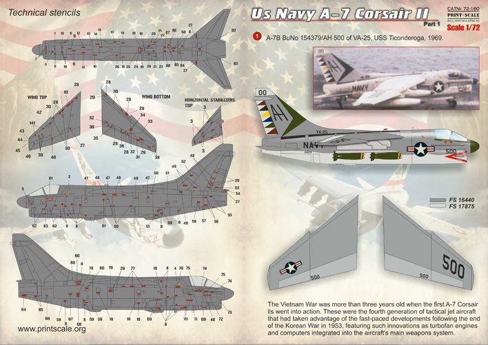 1/72 A-7 海盗II攻击机#1