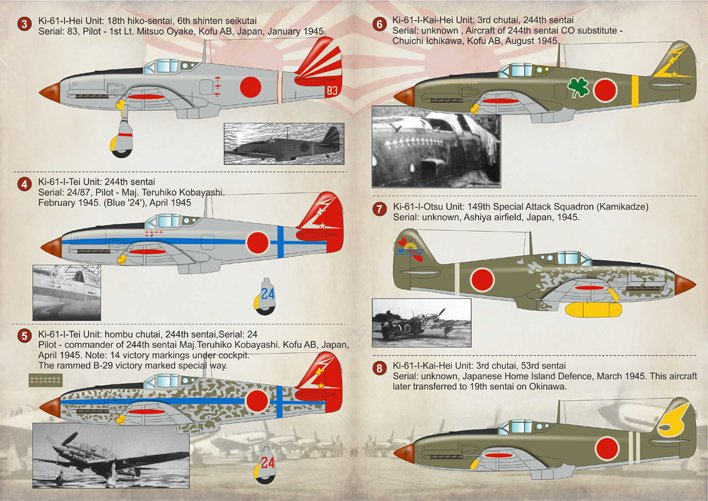 1/72 Ki-61 川崎三式战斗机飞燕