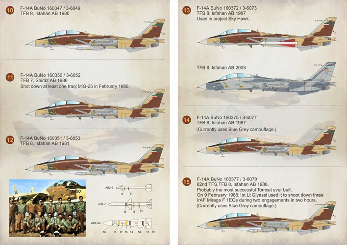 1/72 F-14 雄猫战斗机"伊朗空军" - 点击图像关闭