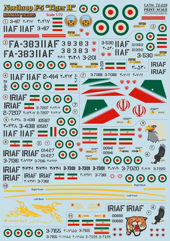 1/72 F-5 虎II战斗机