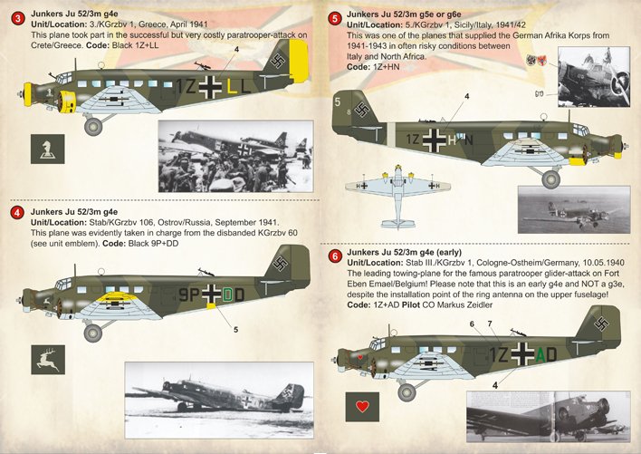 1/72 Ju52 容克斯运输机(2)