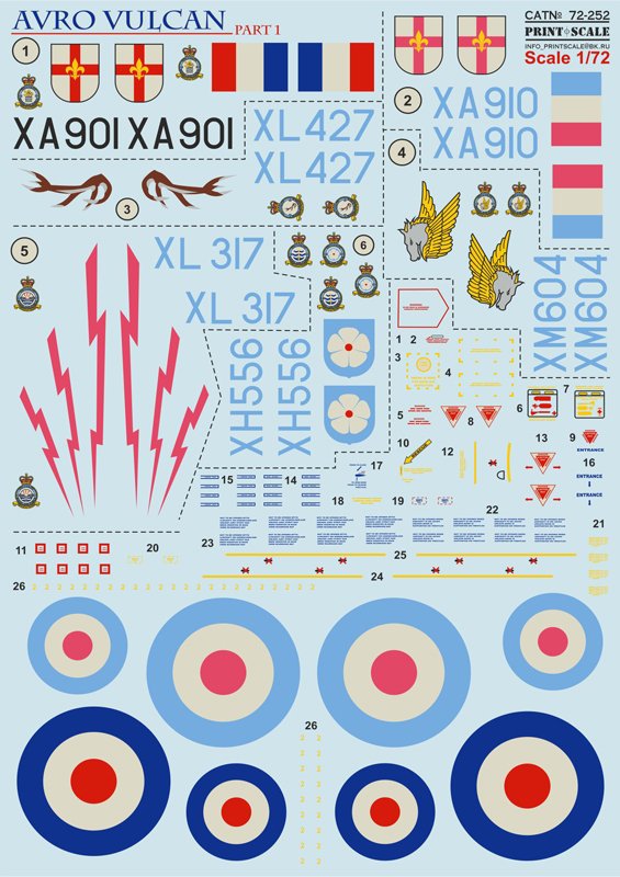 1/72 阿弗罗火神战略轰炸机(1) - 点击图像关闭