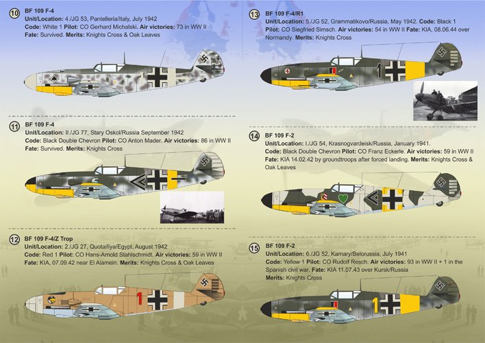 1/72 Bf109F 梅塞施米特战斗机