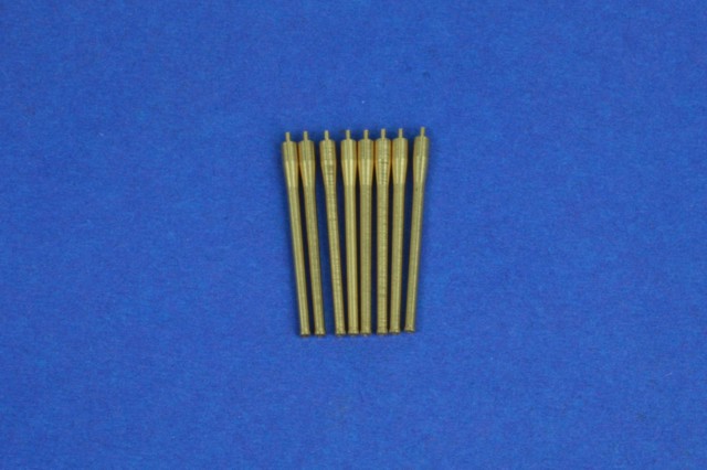 1/350 二战意大利扎拉级重巡洋舰 203mm L/53 主炮金属炮管(8支)