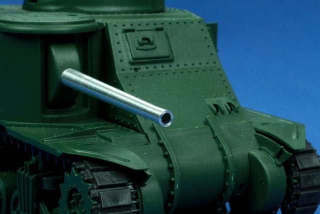 1/35 M3 李中型坦克 75mm L/40, US 37mm 金属炮管 - 点击图像关闭