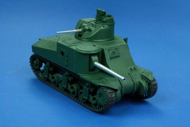 1/35 M3 李中型坦克 75mm L/40, US 37mm 金属炮管