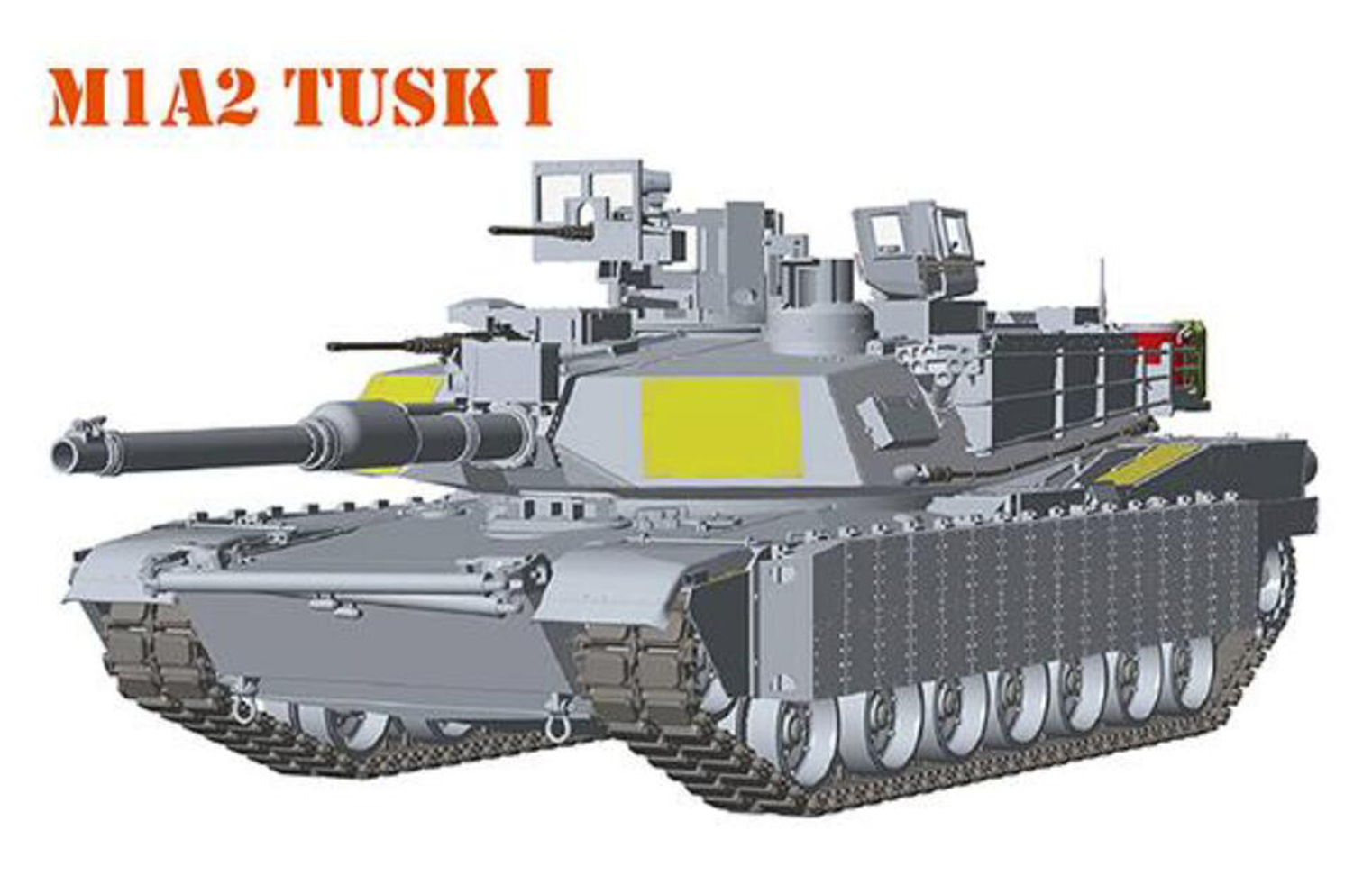 1/35 现代美国 M1A2 SEP TUSK I/TUSK II/M1A1 TUSK 艾布拉姆斯主战坦克 - 点击图像关闭