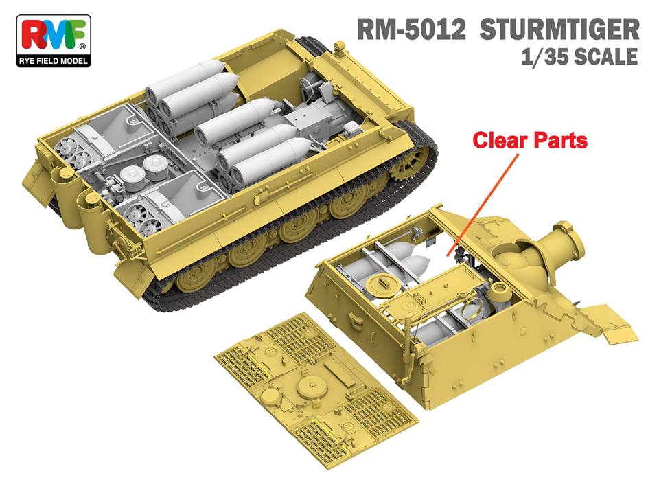 1/35 二战德国突击虎自行重型臼炮(全内构) - 点击图像关闭