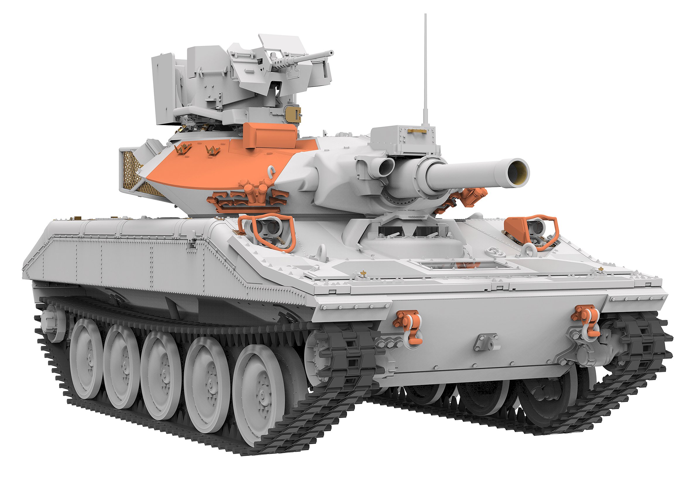 1/35 现代美国 M551A1/M551A1 TTS 谢里登轻型坦克 - 点击图像关闭