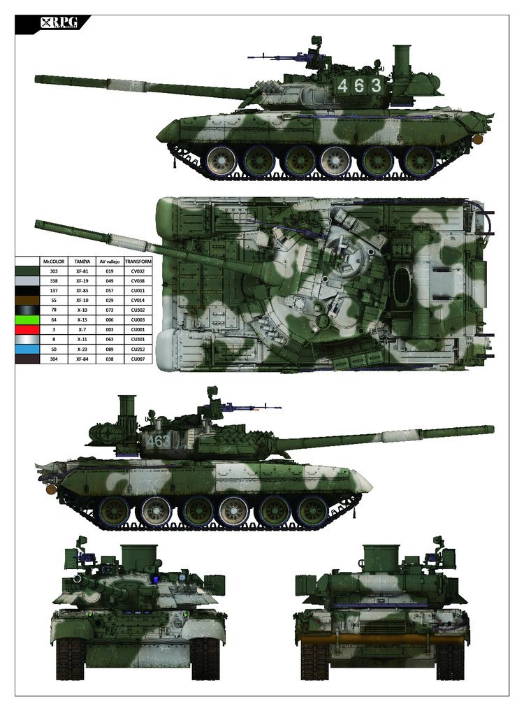 1/35 现代俄罗斯 T-80U 主战坦克 - 点击图像关闭