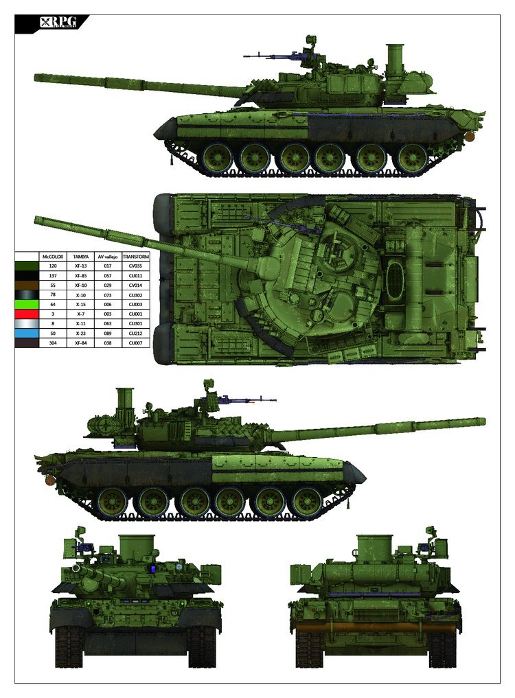 1/35 现代俄罗斯 T-80U 主战坦克