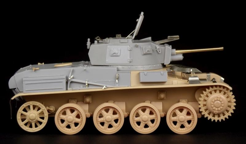 1/35 二战瑞典 Stridsvagn m/38 轻型坦克改造件(配Hobby Boss 特鲁迪坦克) - 点击图像关闭