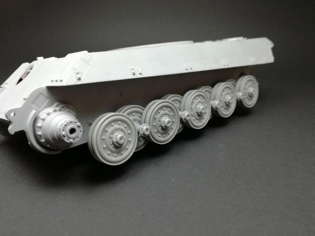 1/35 二战德国虎王重型坦克路轮改造件(配Meng Model)