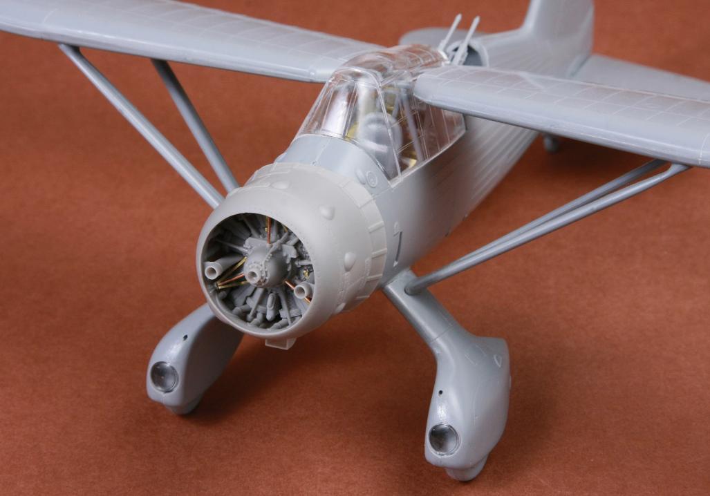 1/48 韦斯特兰莱桑德观测联络机Mk.III型发动机与整流罩改造件(配牛魔王/Gavia) - 点击图像关闭
