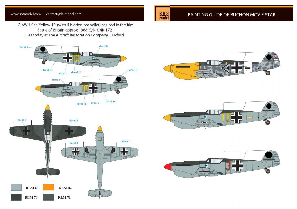 1/48 HA-1112 M.1L 布琼战斗机改造件(配田宫) - 点击图像关闭