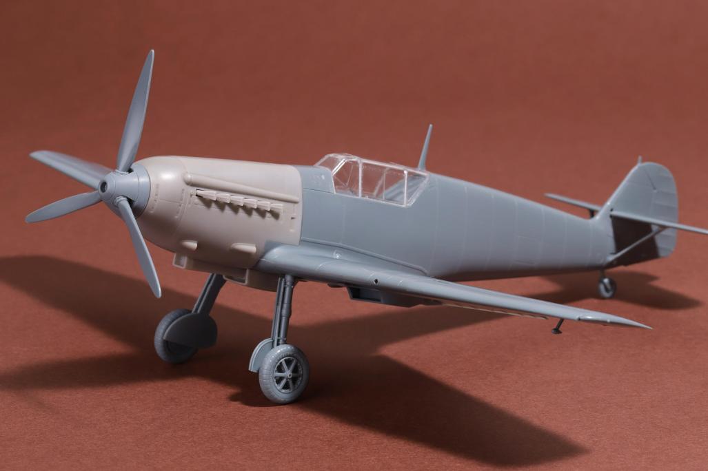 1/48 Me109E 飞行试验型战斗机改造件(配牛魔王)