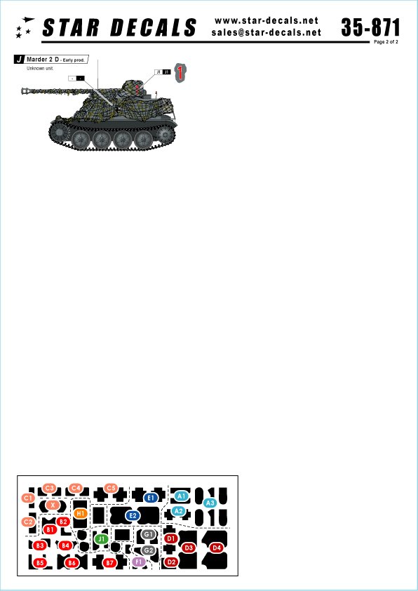 1/35 二战德国黄鼠狼II坦克歼击车D型